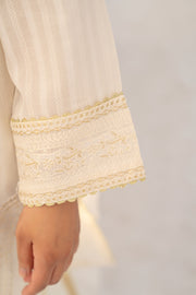 Motif Lawn Embroidered Suit