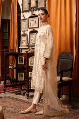 Motif Embroidered Suit