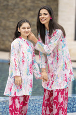 Motif Lawn Printed Co-ord Set-035