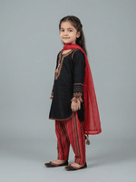 Motif Kids Embroidered Viscose Suit-711