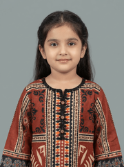 Motif Kids Printed Suit-26607