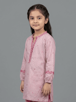 Motif Kids Printed Emroidered Suit-065