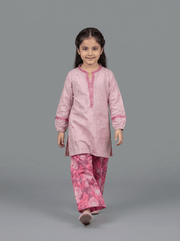 Motif Kids Printed EMB Suit-065