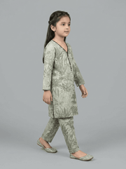 Motif Kids Printed Cambric Co-ord Set-014