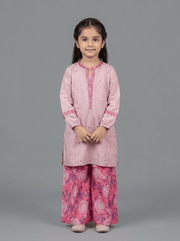 Motif Kids Printed EMB Suit-065