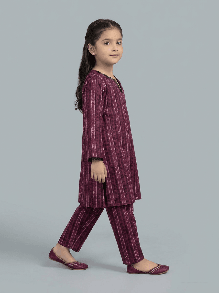 Motif Kids Printed Suit-003