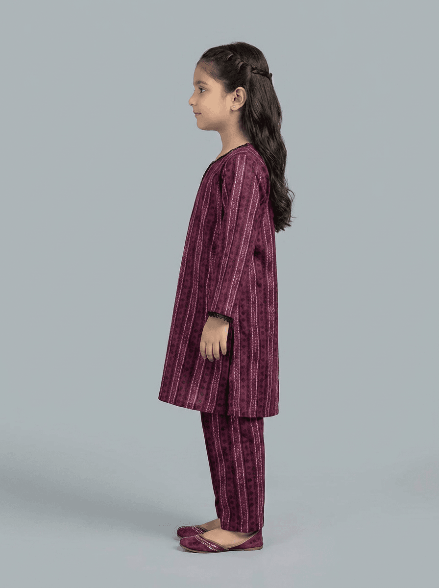 Motif Kids Printed Suit-003