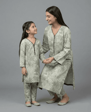 Motif Kids Printed Cambric Co-ord Set-014