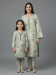 Motif Kids Printed Cambric Co-ord Set-014