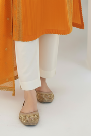 Motif Lawn Embroidered Suit