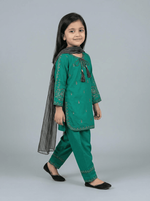 Motif Kids Embroidered Suit-26402