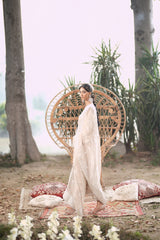 Motif Organza Embroidered-Suit