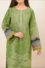 Motif Khaddar Printed Suit