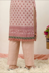 Motif Printed Khaddar Suit