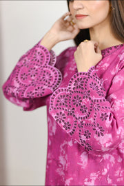 Motif Printed Khaddar Suit