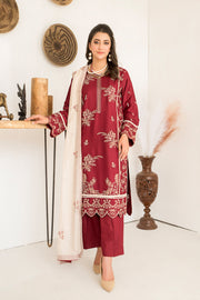 Motif  Lawn Embroidered Suit