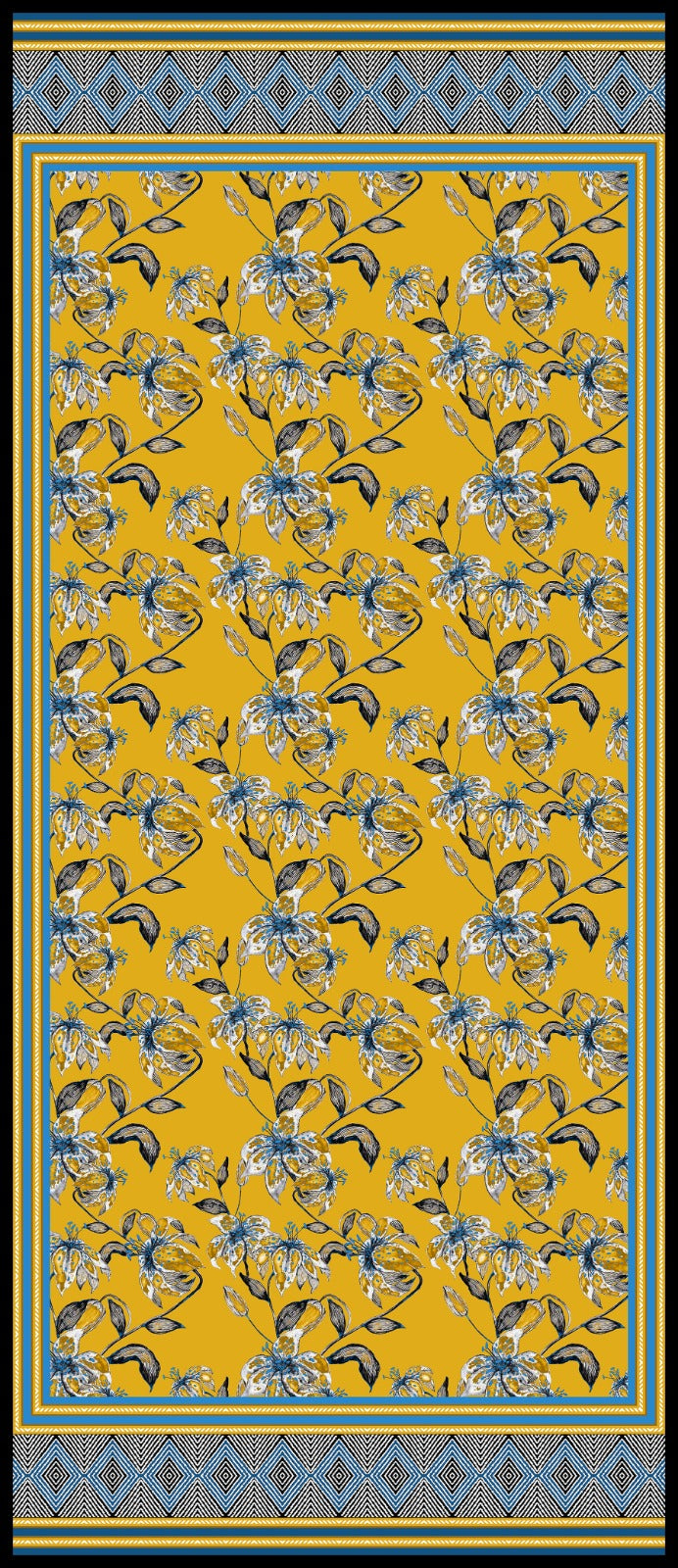 Acacia Dupatta - Motif UK