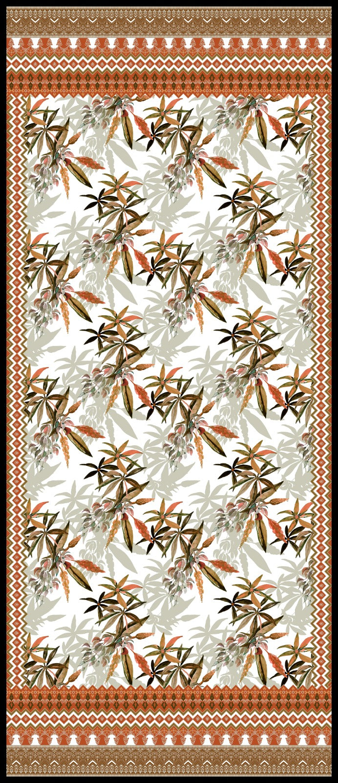 Sulphureus Dupatta - Motif UK
