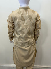 Motif Boys Waistcoat Suit-3463