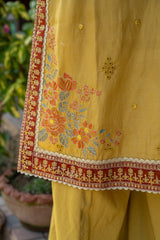 Motif Masoori Embroidered Suit