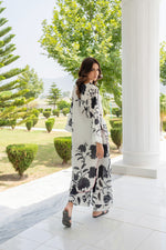 Motif Lawn Printed Co-ord Set-018
