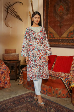 Motif Khaddar Co-ord Set