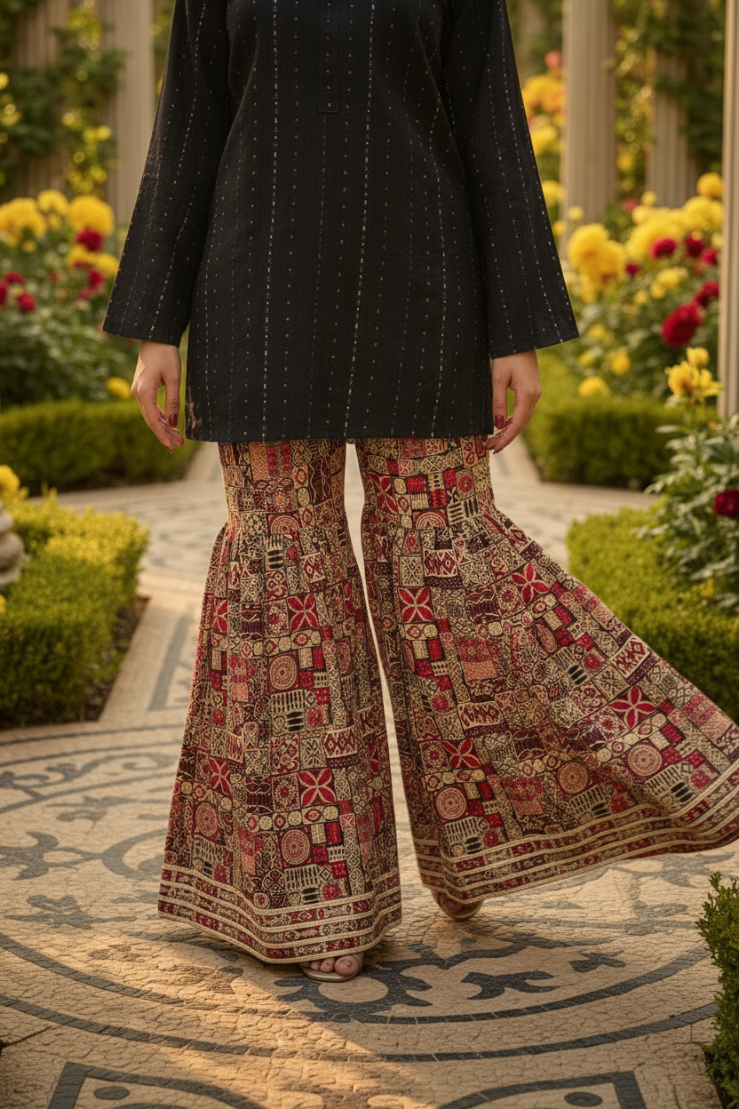 Motif Double Warp Multi Co-ord Set-009