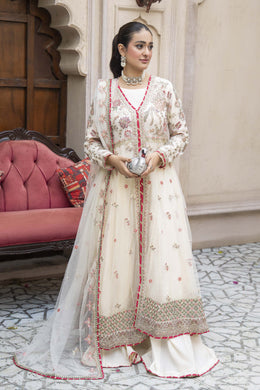 Motif Net Embroidered Suit