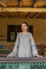 Motif Masoori Lawn Embroidered Suit