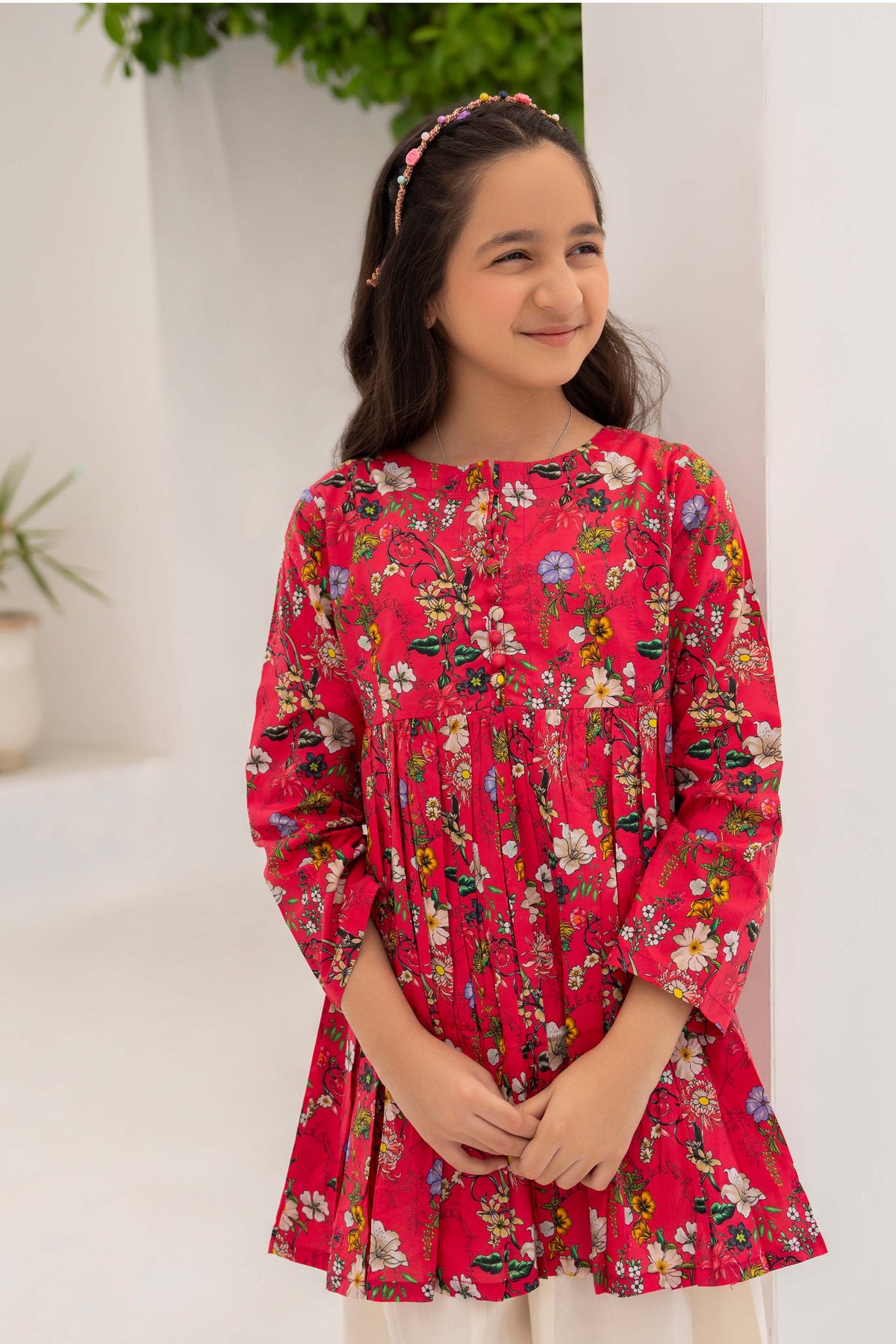 Motif Kids Lawn Printed Co-ord Set-022 - Motif UK