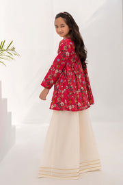 Motif Kids Lawn Printed Co-ord Set