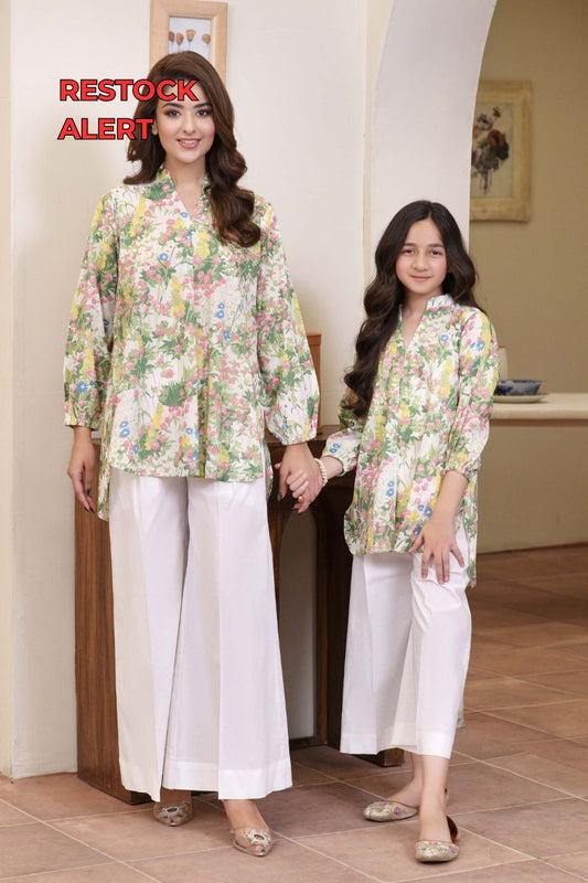 Motif Printed Co-ord Set-005