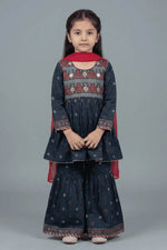 Motif Kids Printed Suit-26437