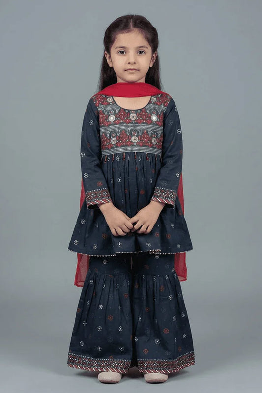 Motif Kids Printed Suit-26437