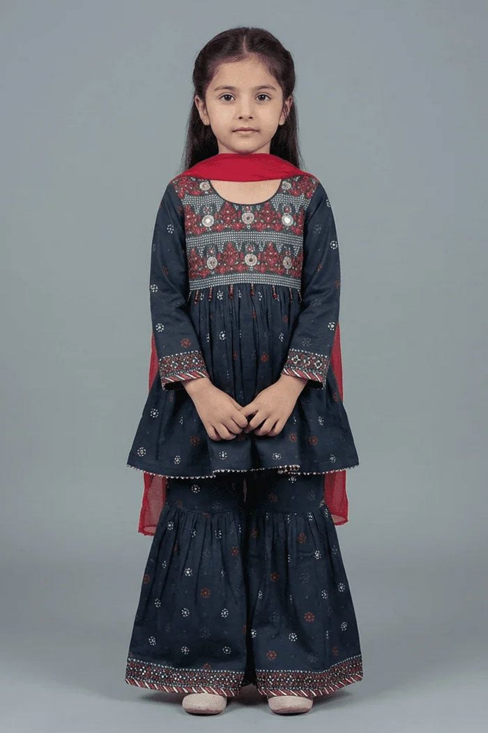 Motif Kids Printed Suit-26437