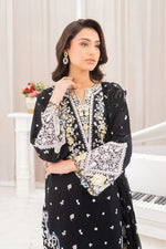Motif Cambric Embroidered Suit-019
