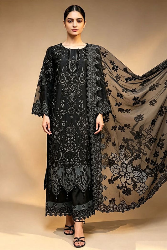 Motif Embroidered Suit-270-2