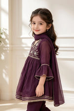 Motif Kids Embroidered Suit-26339
