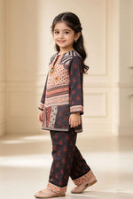 Motif Kids Embroidered Suit-26352