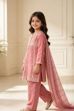 Motif Kids Embroidered Suit-26508