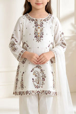 Motif Kids Embroidered Viscose Suit-739