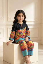 Motif Kids Printed Suit-26351