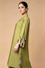 Motif Printed Cambric Suit-009