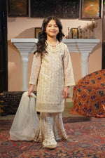 Motif Kids Embroidered Suit-611