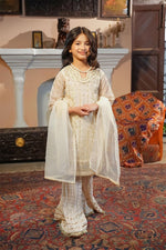 Motif Kids Embroidered Suit-611
