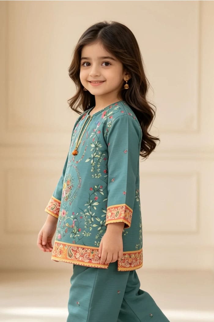 Motif Kids Printed Suit-26349
