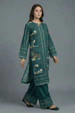 Motif Silk Printed Co-ord Set-055