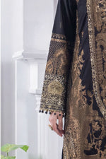 Motif Jacquard Embroidered Suit-3997
