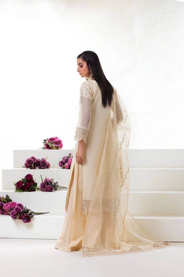 MOTIF KHADDI NET EMBROIDERED SUIT-256