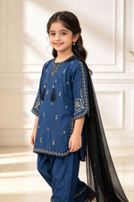 Motif Kids Embroidered Suit-26402